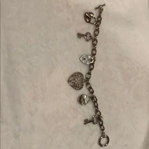 Toggle charm bracelet
